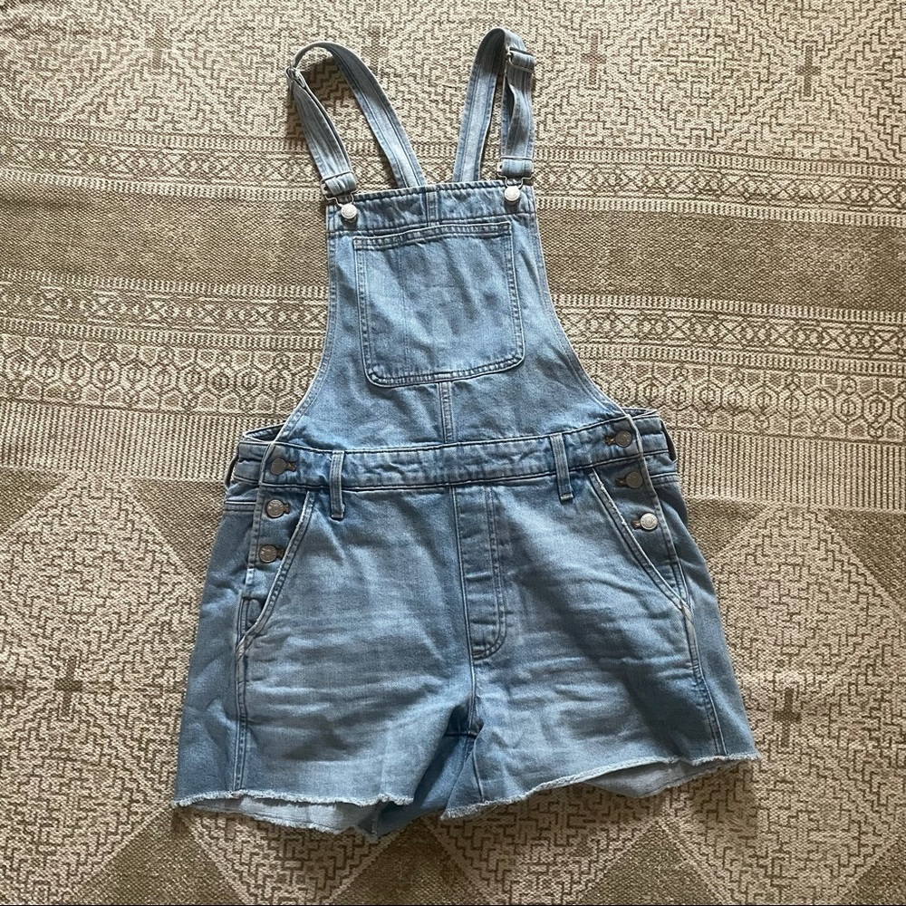 Madewell Short Overalls